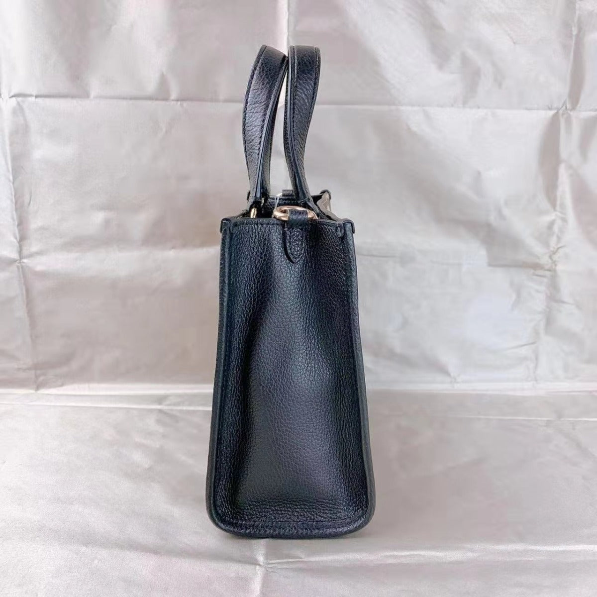 Coach C6988 Dempsey Tote 22 With Tiger Print In Honey/Black Multi Coach C6988 Dempsey Tote 22 With Tiger Print In Honey/Black Multi
